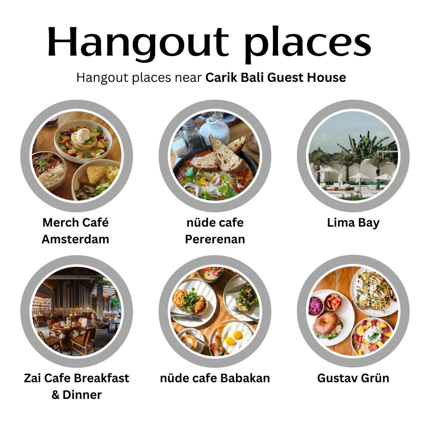 Carik Bali Guest House Canggu מראה חיצוני תמונה